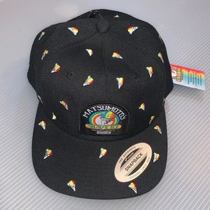 BNWT Matsumoto’s Shave Ice Hurley SnapBack Cap Hat